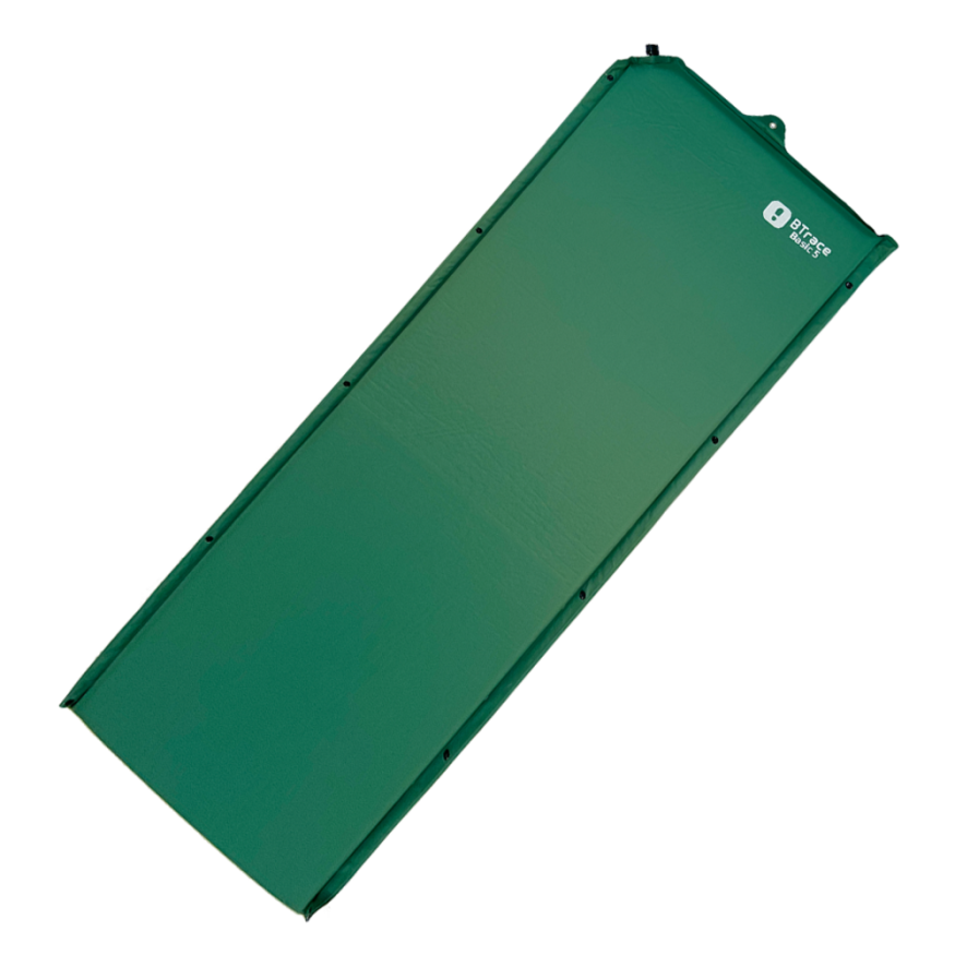 Коврик самонадувающийся Basic 5, 192х66х5 см, зеленый, BTrace