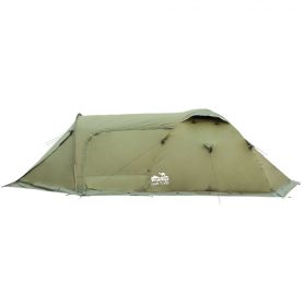 Палатка Tramp Cave 3 v2, зеленый