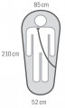ENEMY -12С 210х85 спальный мешок, -12С, InsuFil, левый
