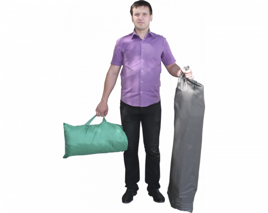 Торговая палатка Домик 2,0х2,0, каркас из трубы, диаметром 25 мм