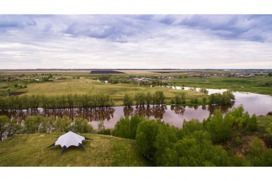 Тент ЗВЕЗДА, вольный ветер