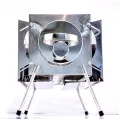 Печь походная Пошехонка средняя с 3D защитным экраном