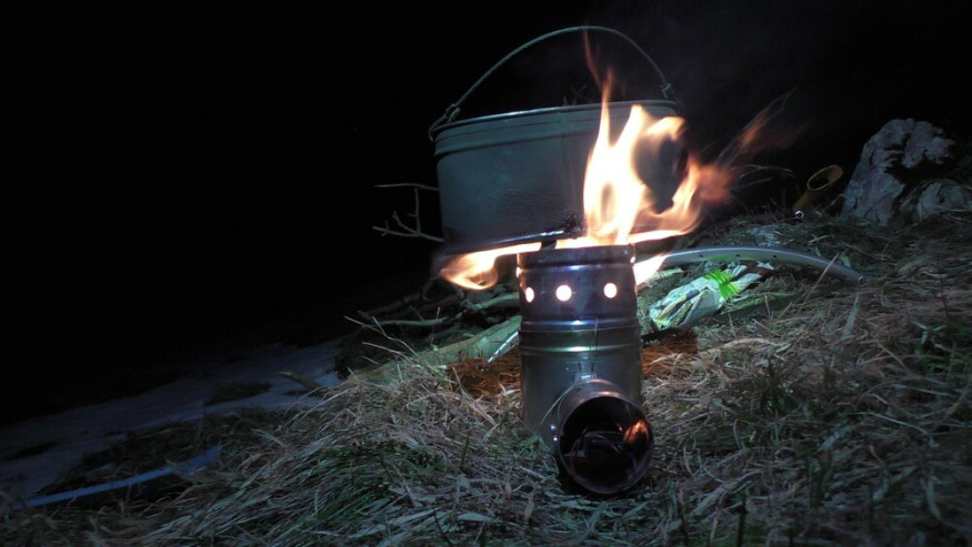 Турбопечка щепочница Век d 160мм