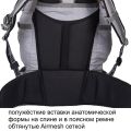 Рюкзак туристический Хальмер 4, с латами, черный-вишня, 80 л, ТАЙФ