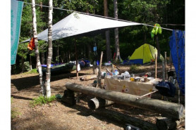 Тент туристический "ПИРАМИДА" 4x4