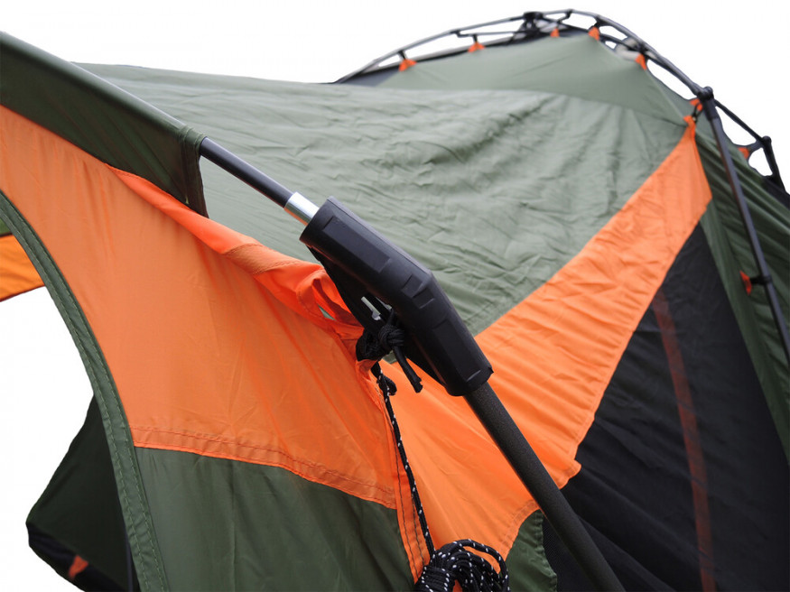 Палатка быстросборная 6-местная 4+2 CAMP