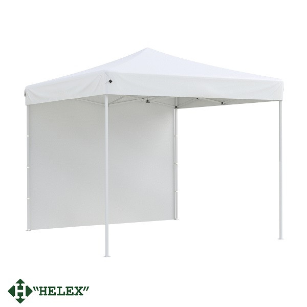 Тент-шатер Helex 24330 (раскладывается гармошкой), 3x3х3м полиэстер, белый