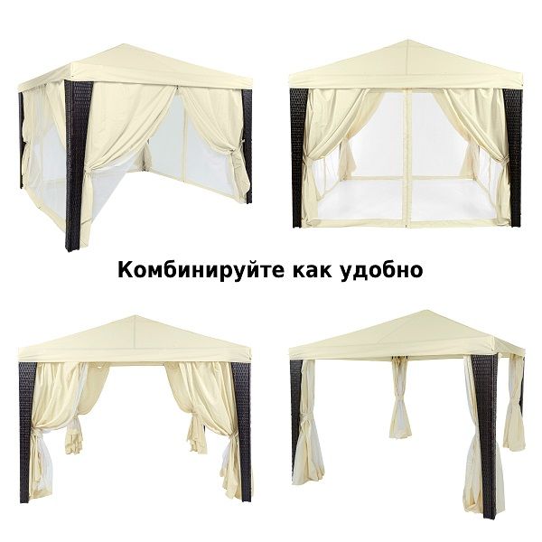 Шатер-беседка 3176 3х3х2,5м полиэстер, Green Glade