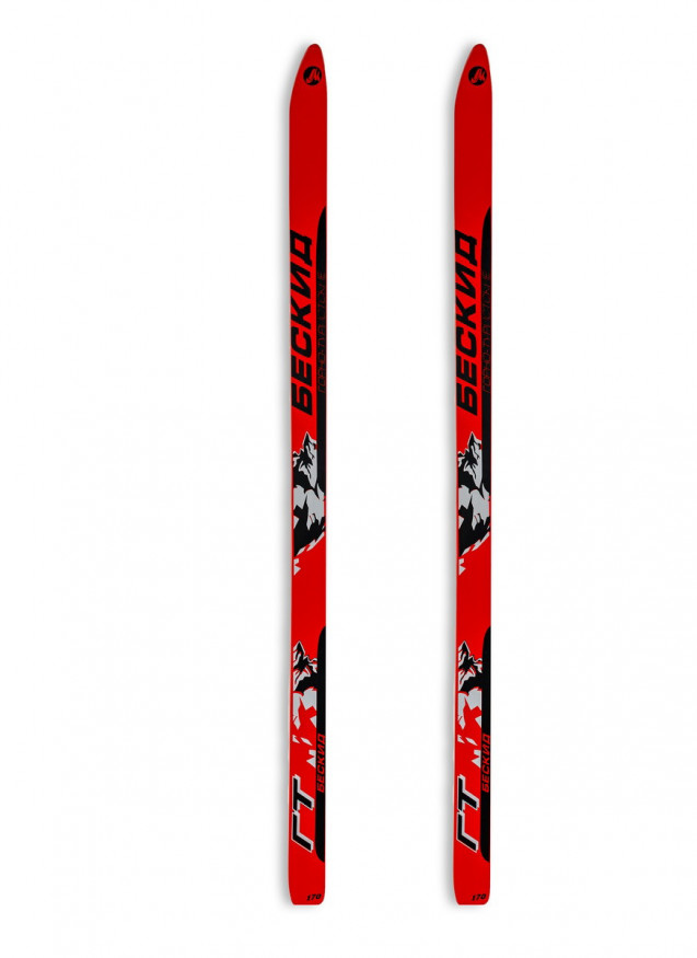 Лыжи туристические БЕСКИД, береза, ясень, длина 200 см