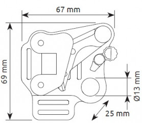 Ножной зажим TURBOFOOT EVO