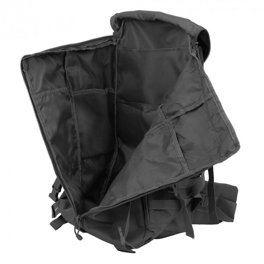 Рюкзак туристический Patrol 65, черный, Tramp