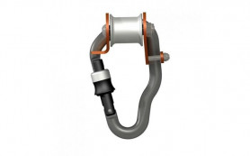 Вспомогательный ролик для переправ Вертикаль Комфорт (Карабин Гусь в комплекте)